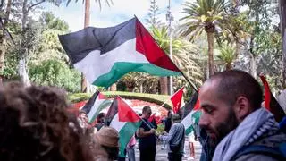 "No podemos normalizar el bombardeo y ocupación": miles de canarios toman las calles para exigir un alto el fuego en Palestina