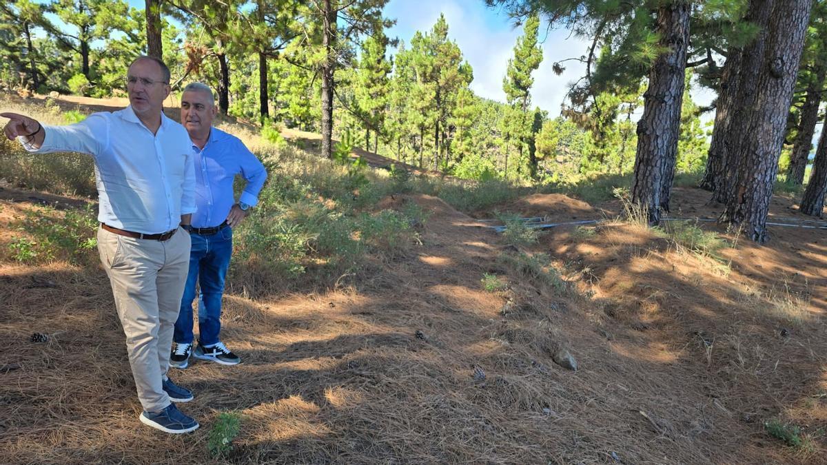 Obras en Garafía.