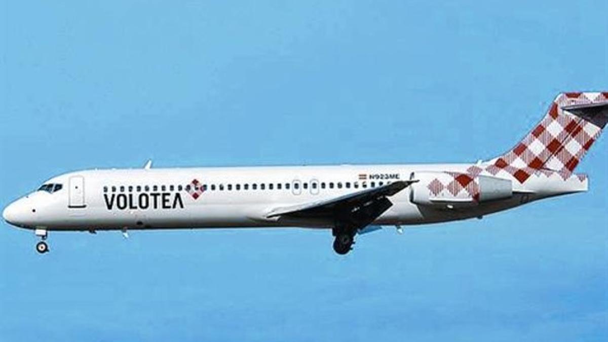 A volar 8 Avión de la nueva aerolínea Volotea.