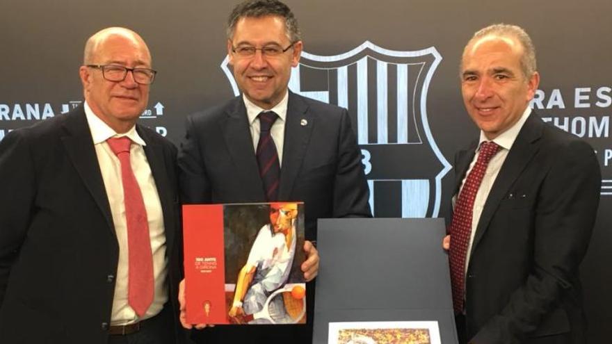 Reconeixement del Barça al CT Girona