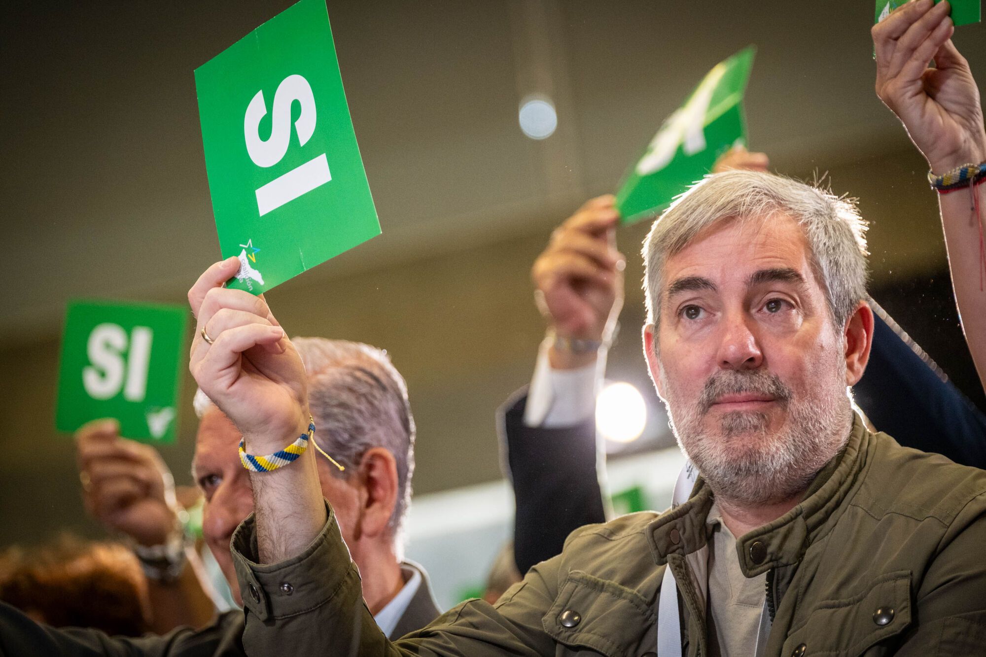 Francisco Linares, elegido secretario insular de CC en el último congreso del partido en Tenerife. 