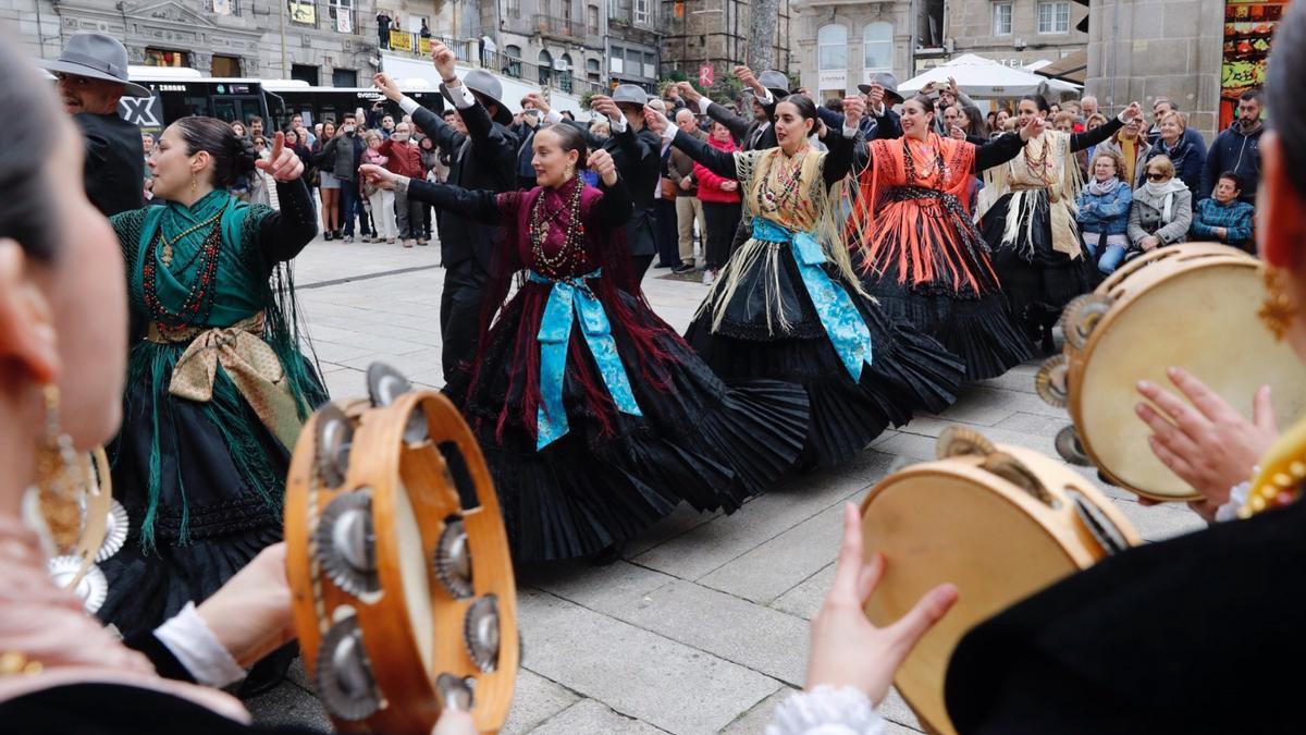 Celebración anterior del Día Internacional da Danza en Vigo.