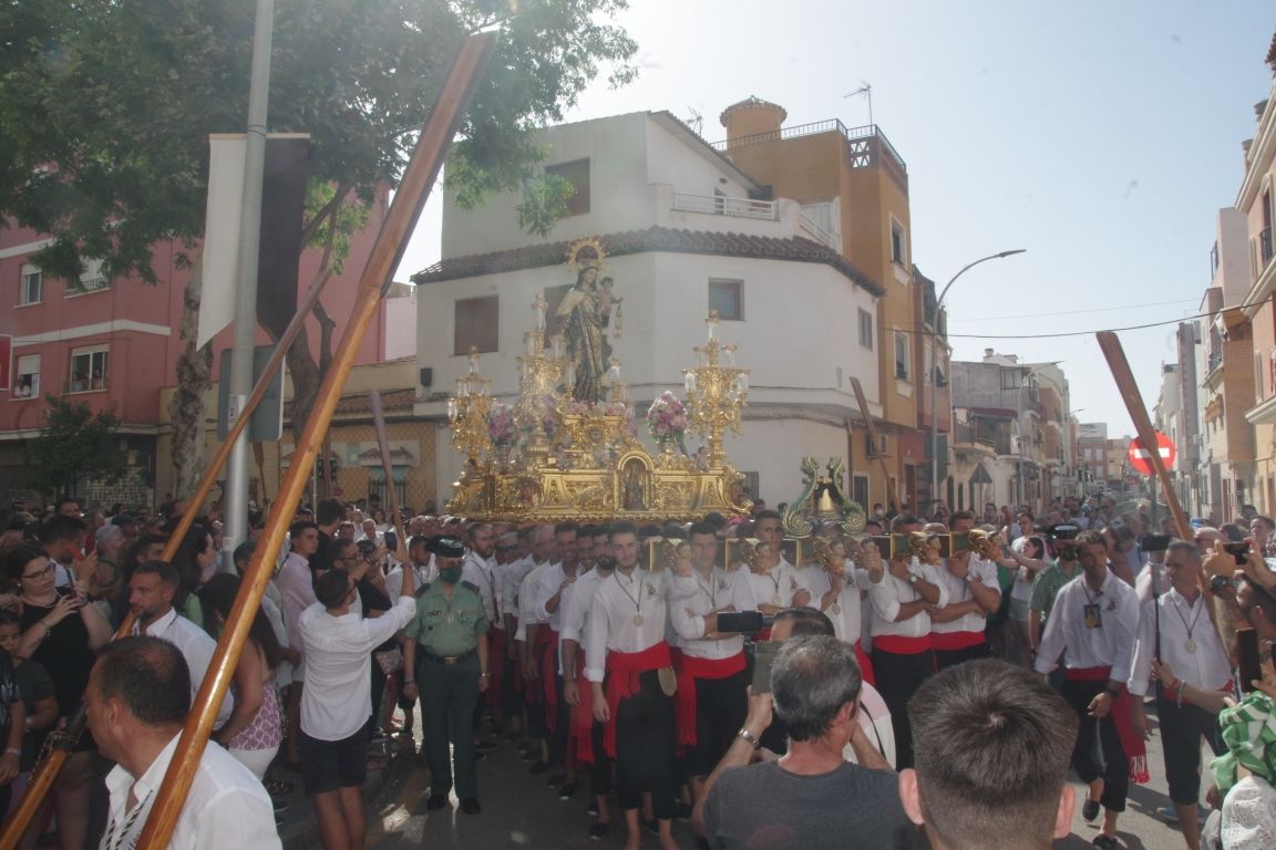 Procesión de la Virgen del Carmen de Huelin