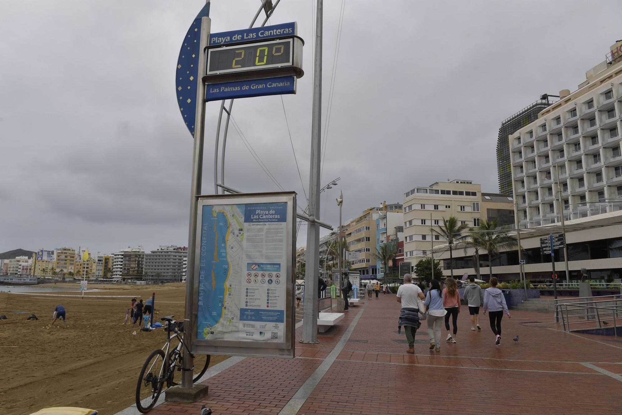 Lluvia en Las Palmas de Gran Canaria (07/01/2022)