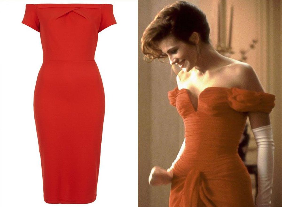 25 años de Pretty Woman: vestido rojo Topshop