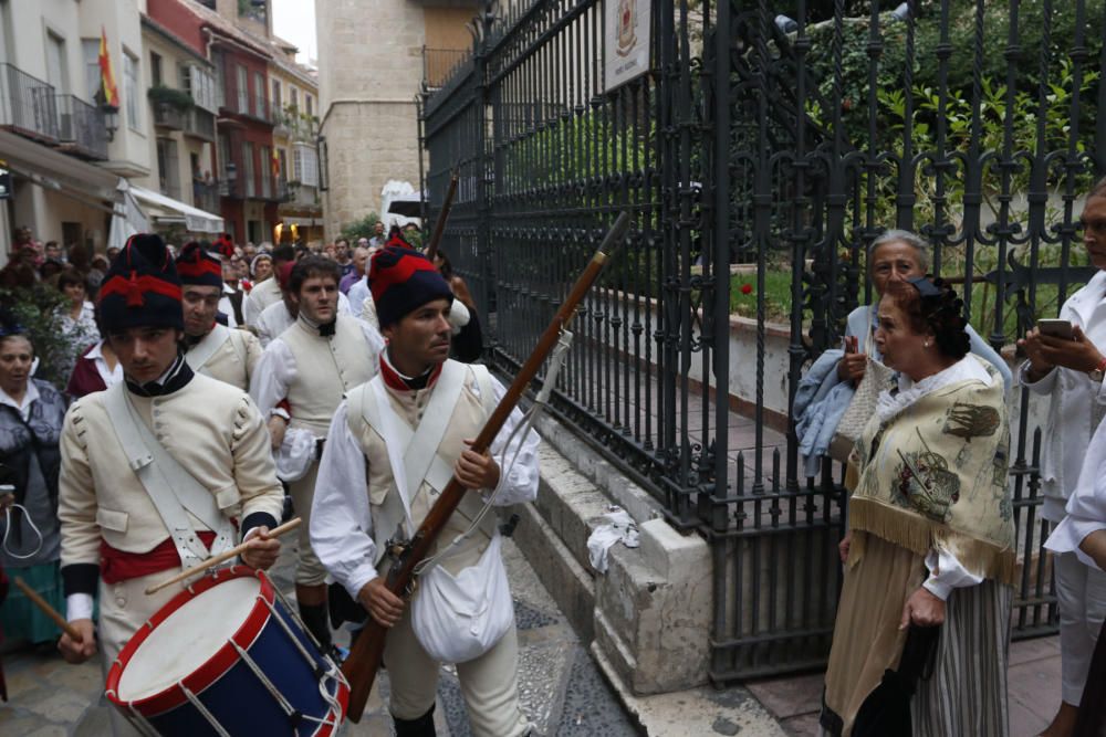 Homenaje al capitán Moreno en Málaga