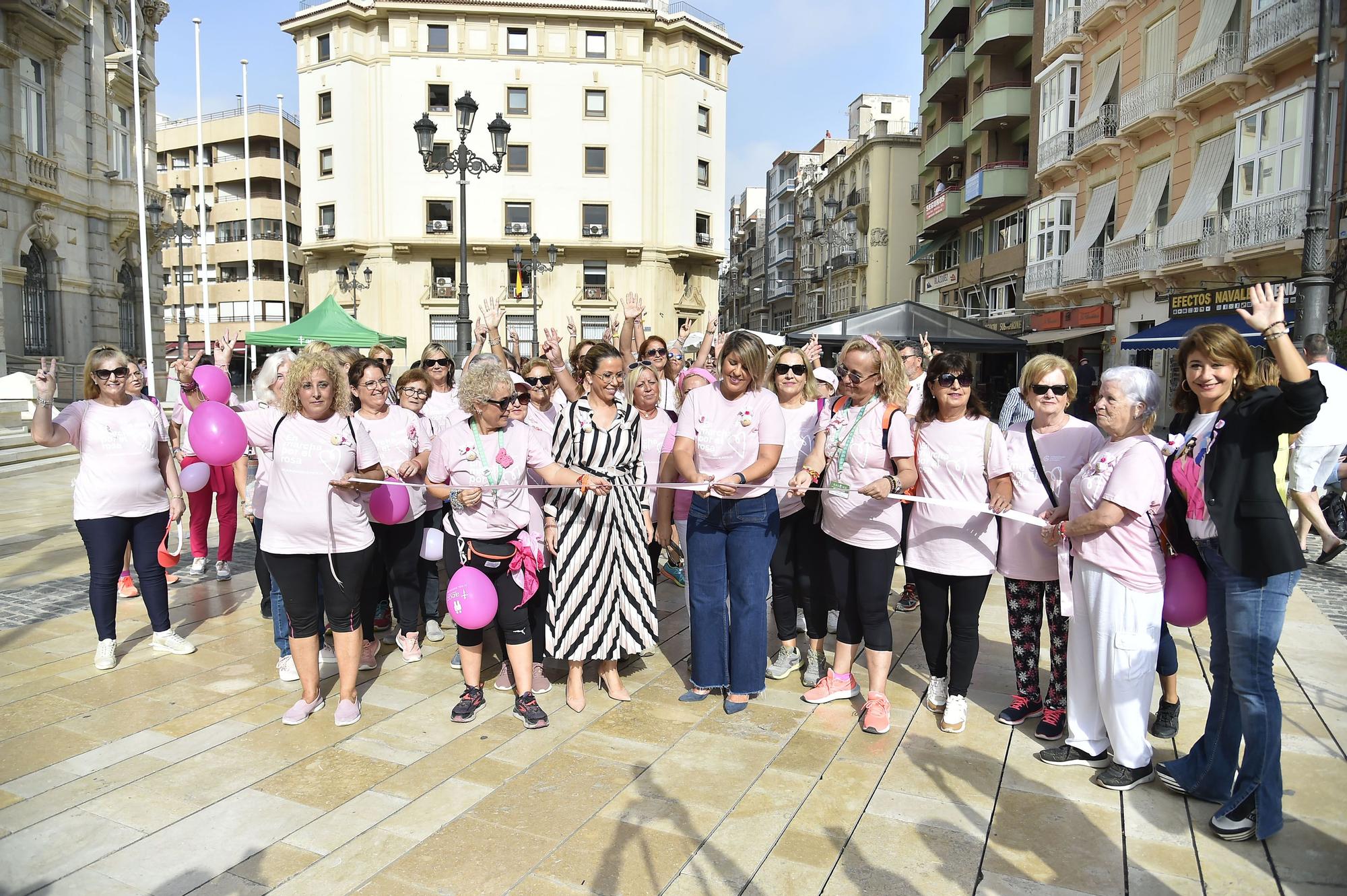 Marcha por la Lucha Contra el Cáncer de Mama en Cartagena