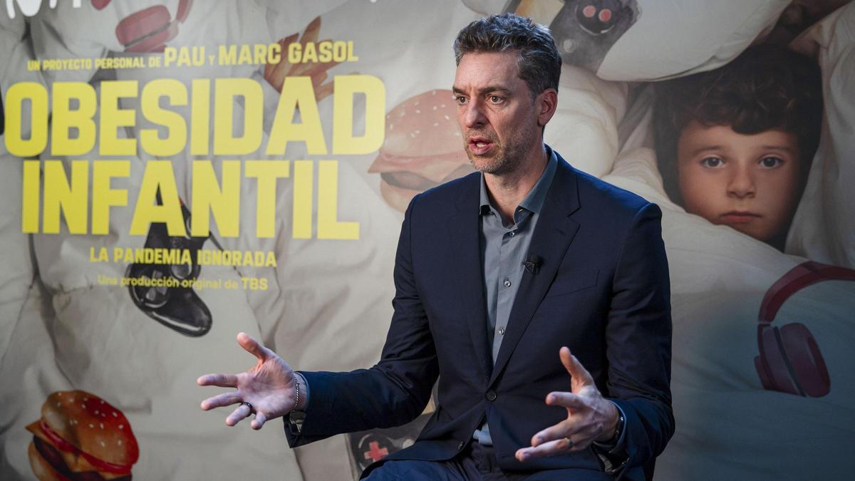 La lucha de Gasol contra la obesidad infantil: hemos recibido presiones de la industria alimentaria