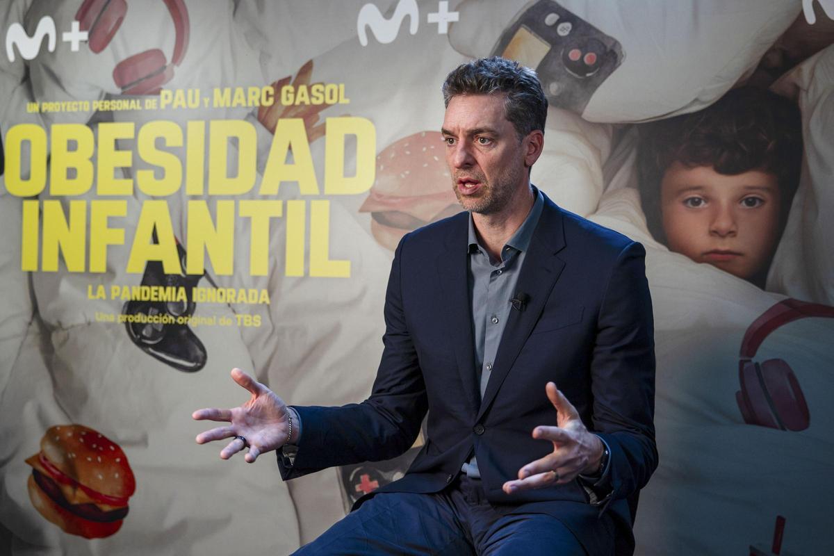 La cruzada de Gasol contra la obesidad infantil: hemos recibido presiones de la industria