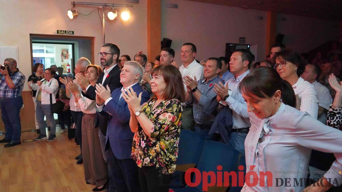 Elecciones 28M: Presentación de la lista del PSOE en Moratalla