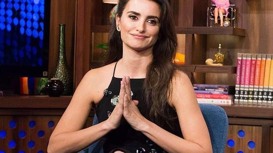 Penélope Cruz, en el programa &#039;Watch what happens&#039;.