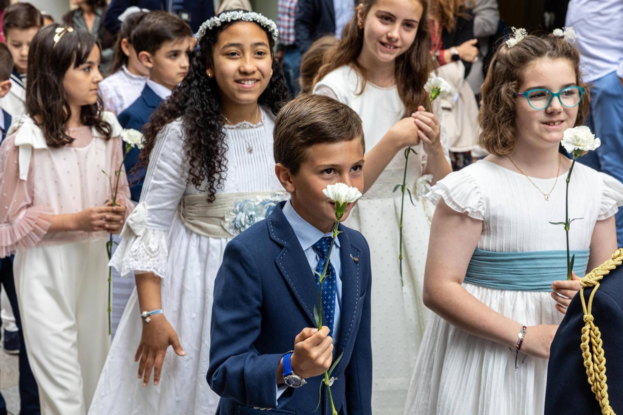 Celebración del Corpus en la Catedral de Oviedo