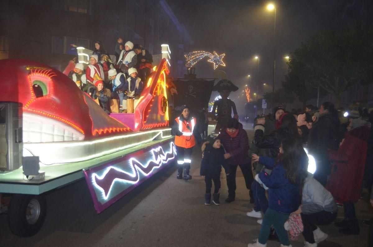 Cabalgata de Reyes Magos en Benavente.