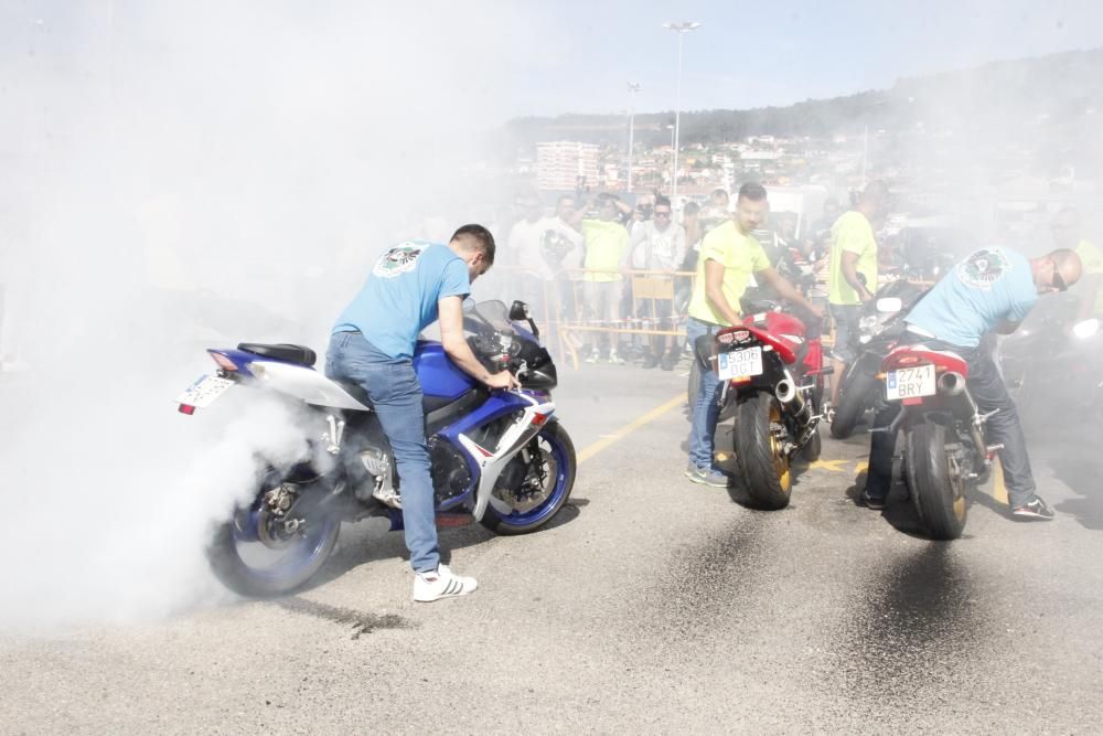 Las motos rugen en Marín