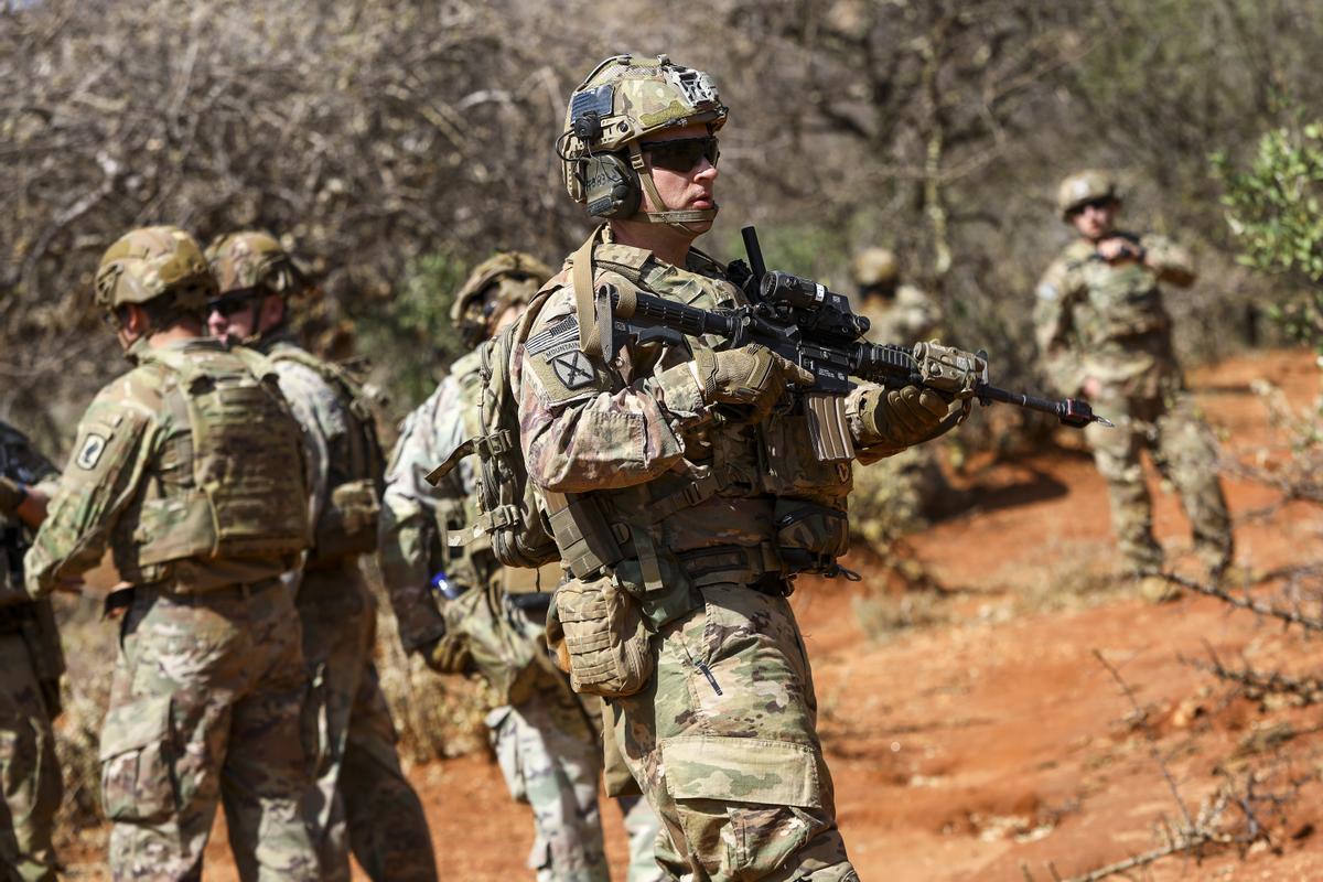 EEUU monta en la sabana de Kenia su mayor maniobra militar en África del Este