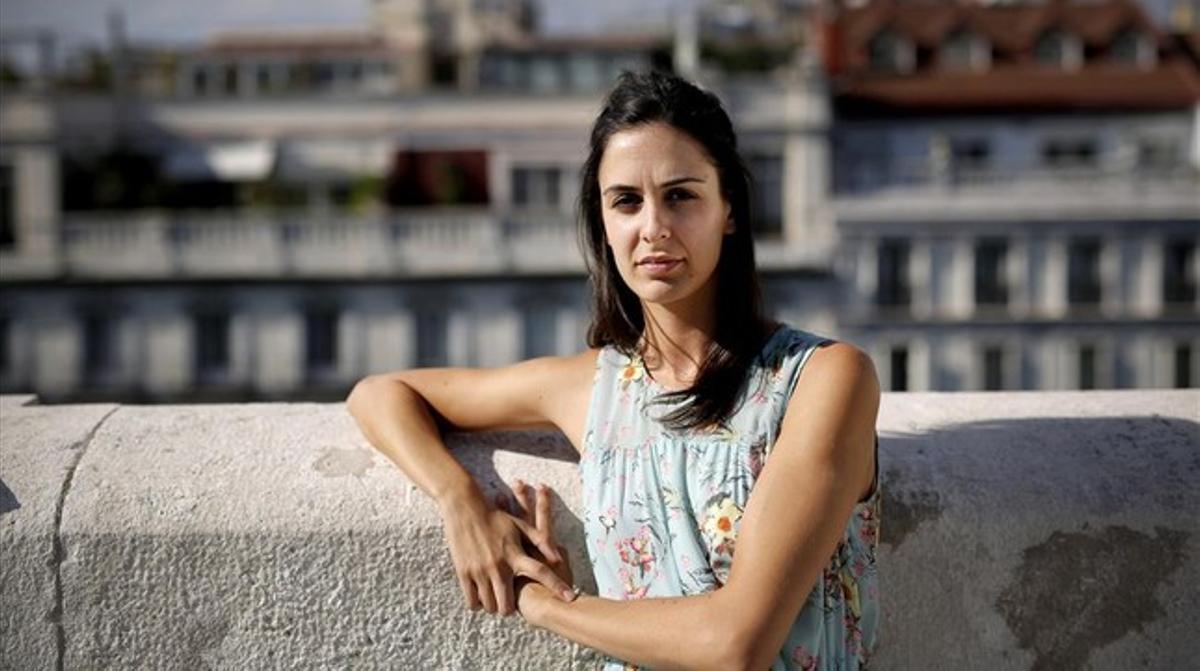 La portaveu de l’Ajuntament de Madrid i membre del Consell Ciutadà de Podem, Rita Maestre, posa per a EL PERIÓDICO. La portaveu de l’Ajuntament de Madrid i membre del Consell Ciutadà de Podem, Rita Maestre, posa per a EL PERIÓDICO.