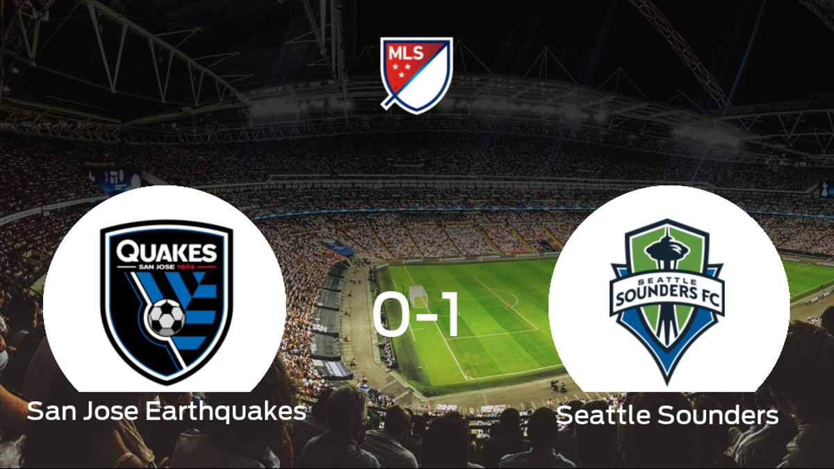 El Seattle Sounders complica el liderato al San Jose Earthquakes (0-1)