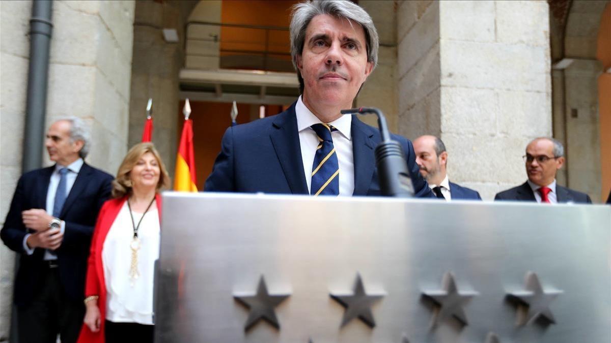 Ángel Garrido, presidente en funciones de la Comunidad de Madrid.