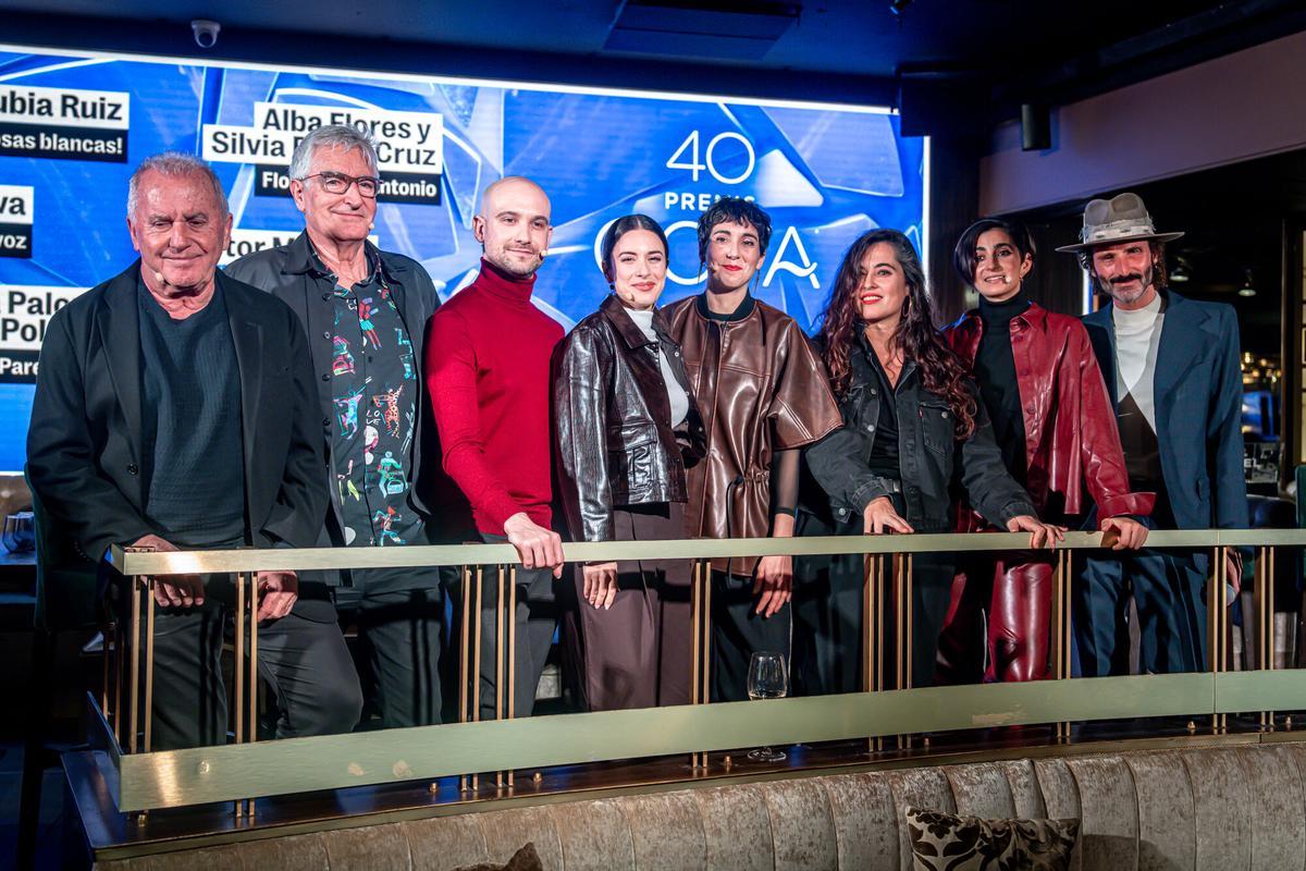 Fiesta de los nominados al Goya a mejor canción en Barcelona, en la coctelería Gatsby Fiesta de los nominados al Goya a mejor canción en Barcelona, en la coctelería Gatsby