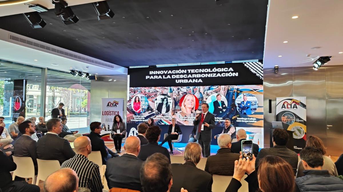 Una de las acciones de los grupos de trabajo del Clúster Logístico de Aragón (ALIA).