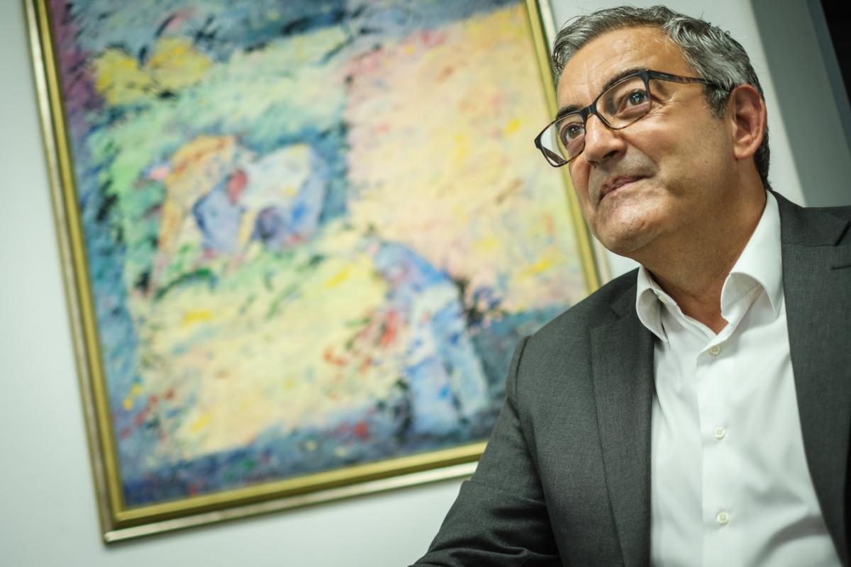 Sebastián Martín, alcalde de Arico.