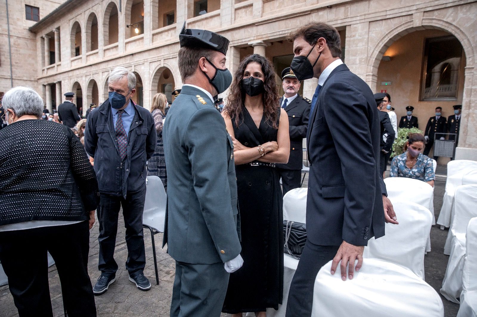 Rafa Nadal, condecorado en Palma con la medalla al Mérito Policial