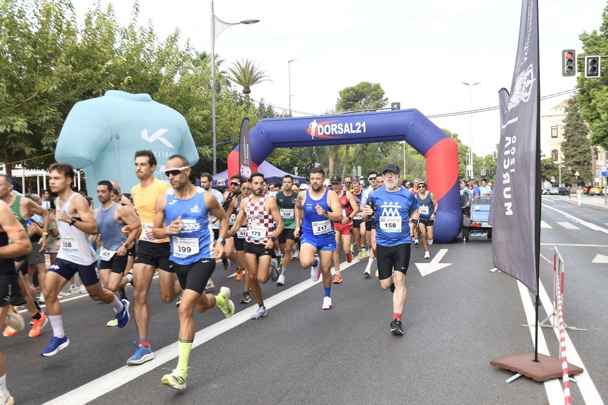 La carrera y marcha Solidaria Asteamur, en imágenes