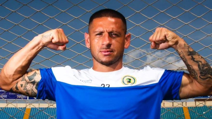 El nuevo jugador del Hércules Javier Acuña