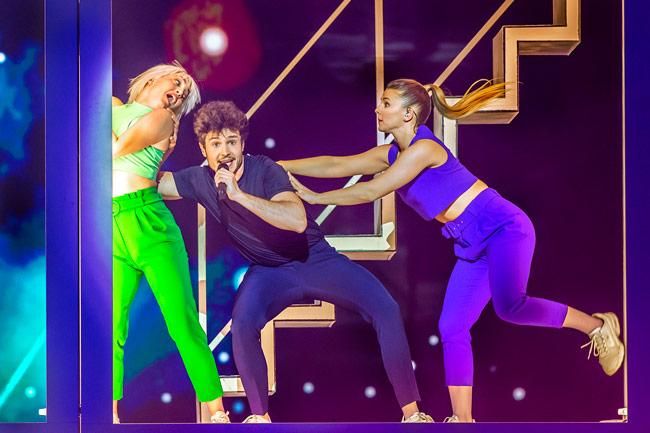 Segundo ensayo en Miki en Tel Aviv para Eurovisión