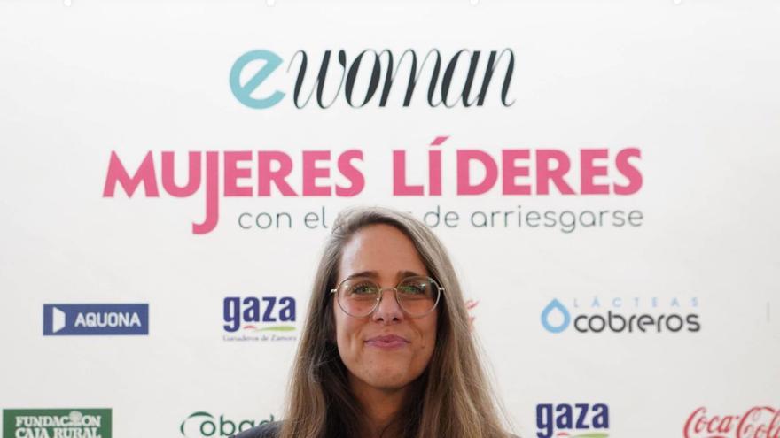 Elisa Encinas, premio eWoman Sin Barreras. | JOSE LUIS FERNÁNDEZ