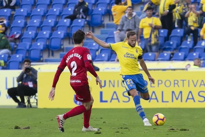 12.01.19. Las Palmas de Gran Canaria. Fútbol segunda división temporada 2018-19. UD Las Palmas-CA Osasuna. Estadio de Gran Canaria. Foto Quique Curbelo