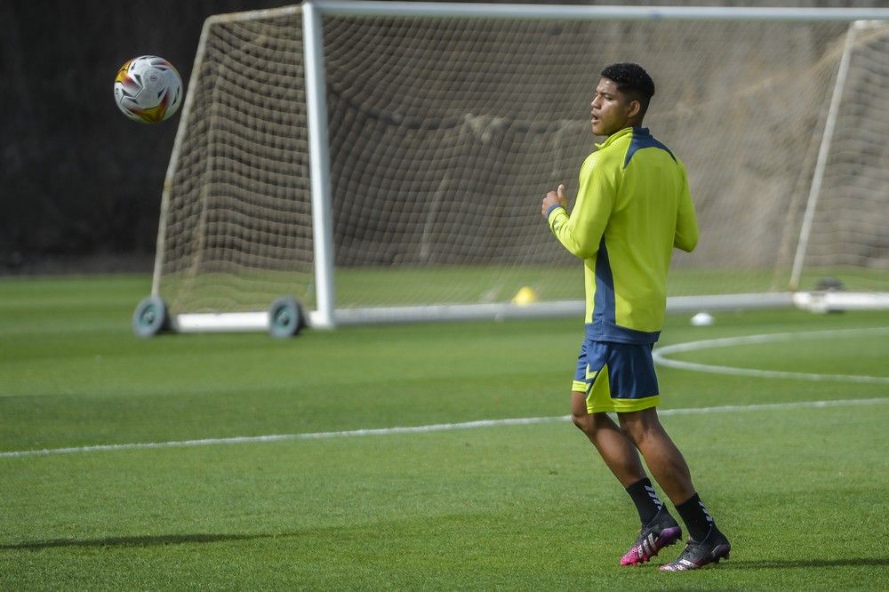 Entrenamiento de la UD Las Palmas