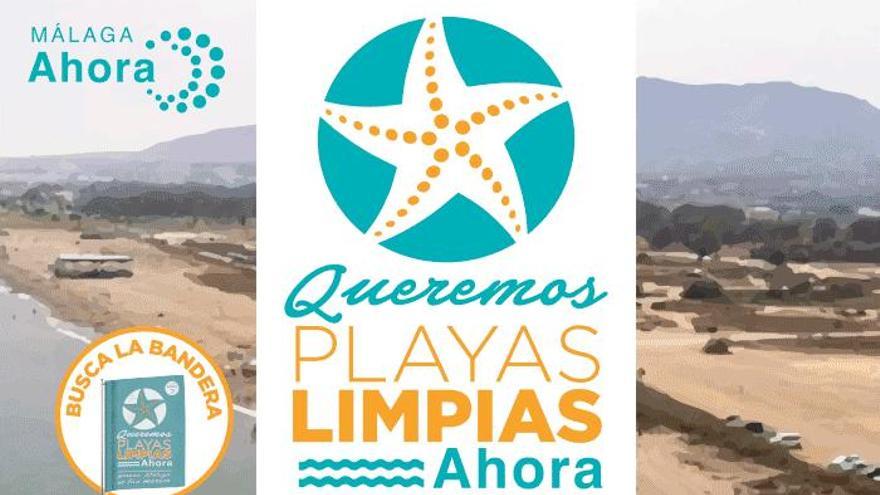 Málaga Ahora insiste en la limpieza de las playas de la capital