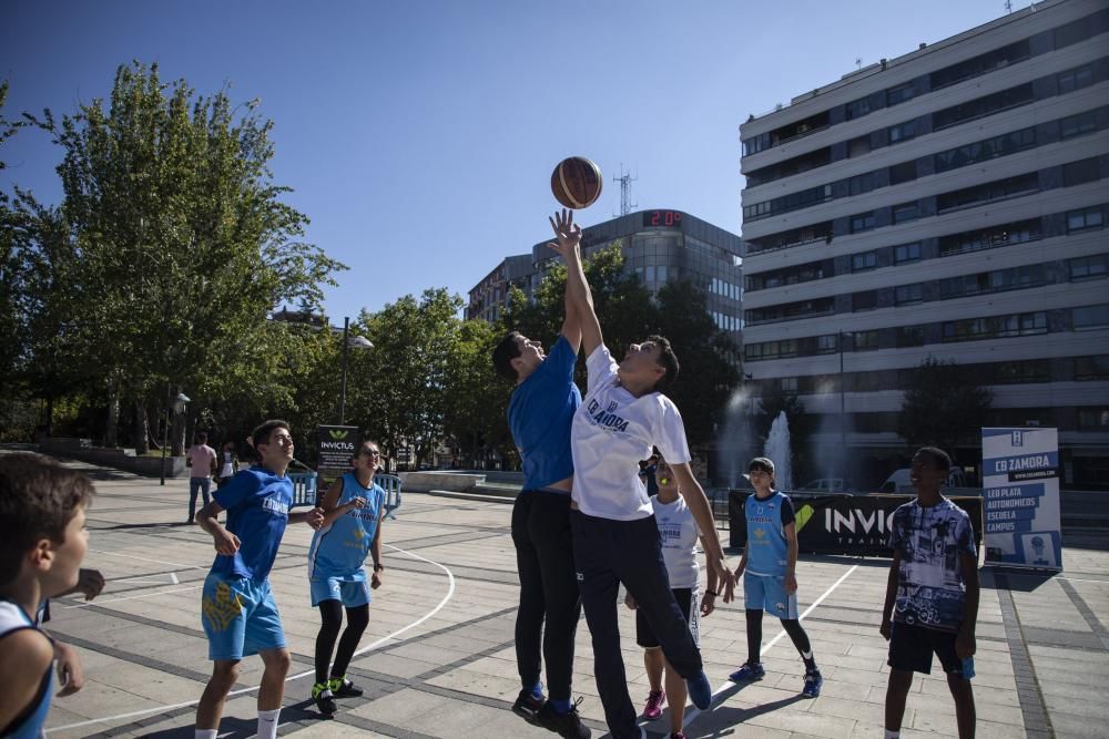 Actividad del CB Zamora Innova Chef en La Marina.