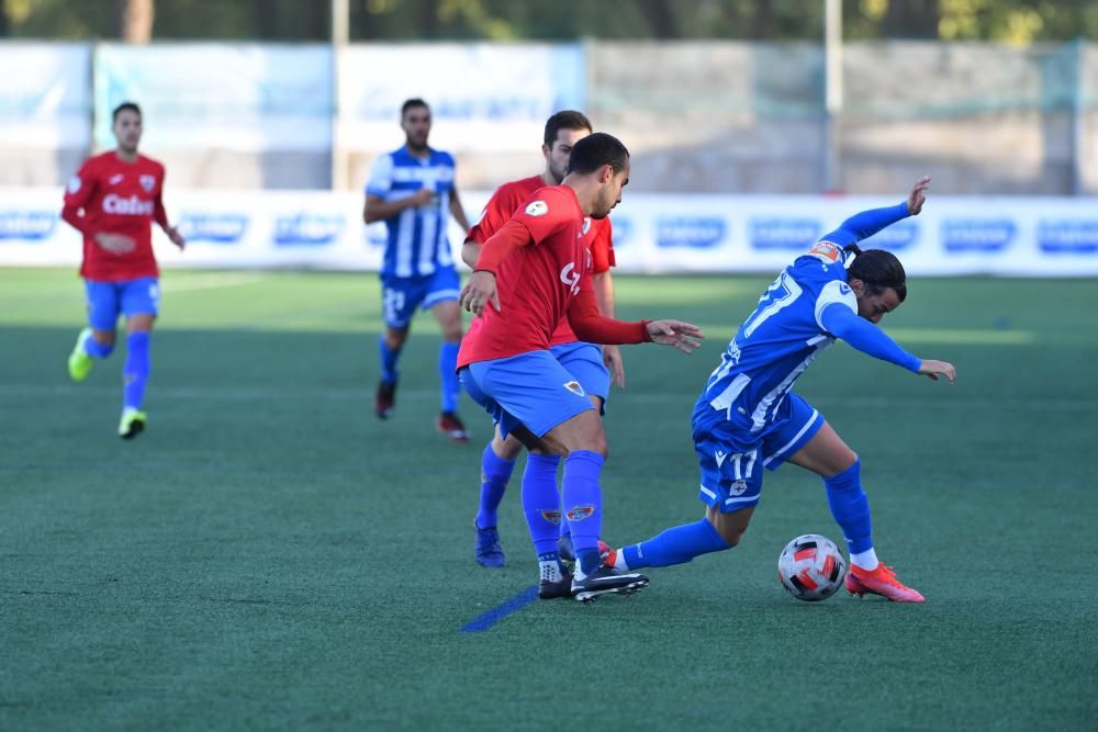 El Dépor no pasa del empate ante el Bergantiños