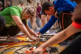 Alfombras del Corpus en La Laguna