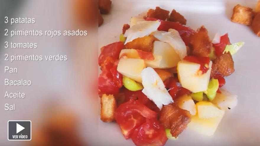 ´Recetas mallorquinas´ de Maria Gibert: Ensalada payesa