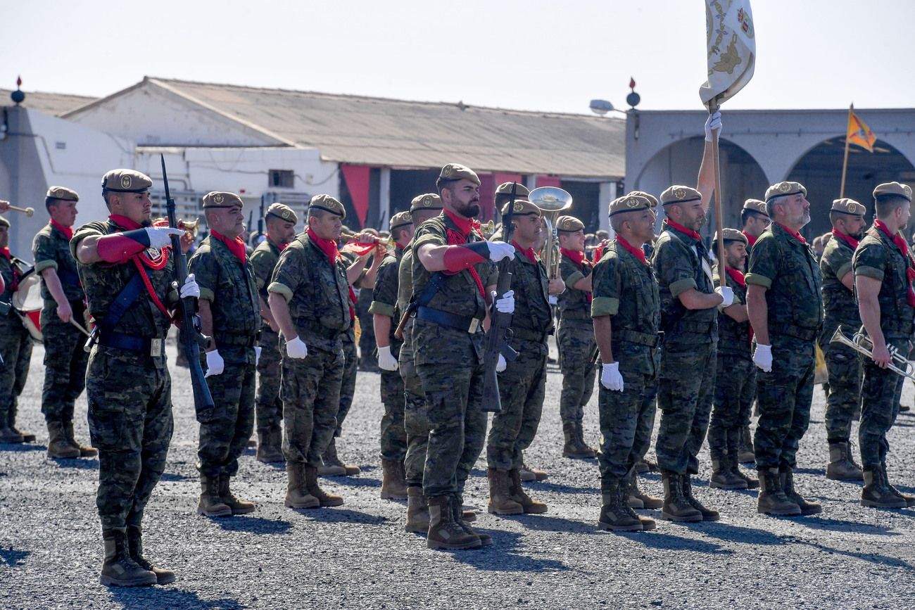 La brigada Canarias XVI celebra su decimosexto aniversario en la Base General Alemán Ramírez