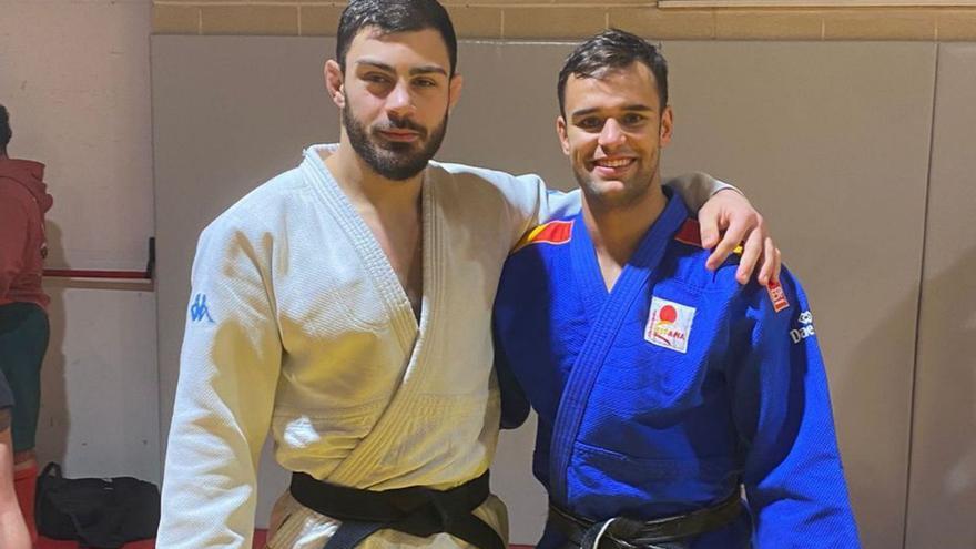 El judoka del Girona, Ilia Khabuliani, fa el bronze en     el Campionat d’Espanya