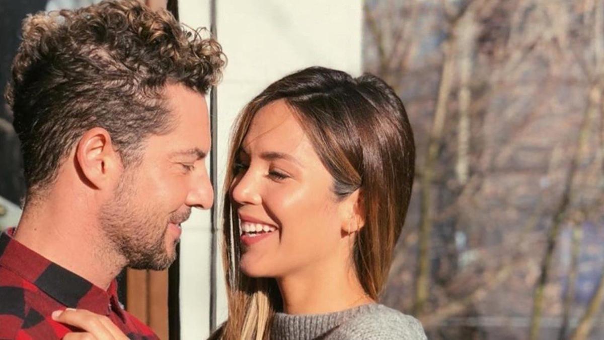 David Bisbal y Rosanna Zanetti.