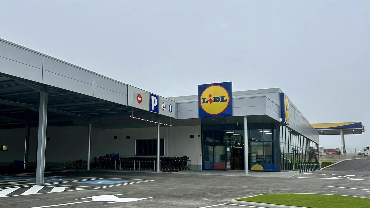 Nueva tienda de Lidl en Nantes, que abre este viernes
