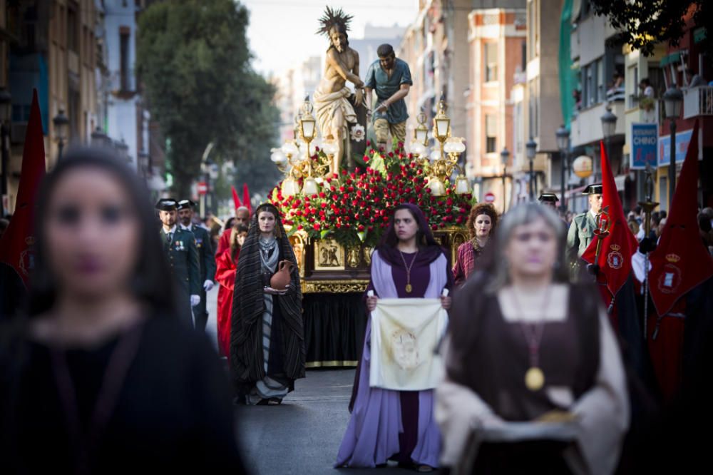 Imágenes de la Semana Santa Marinera, Santo Entierro, del 2018