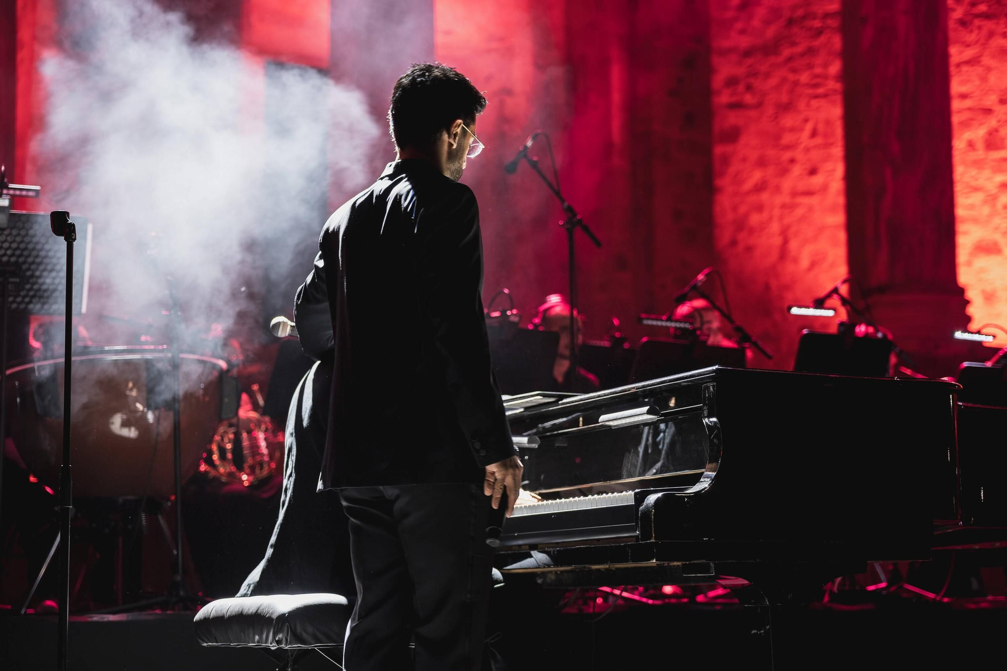 El concierto de Il Volo en el Teatro Romano de Mérida, en imágenes