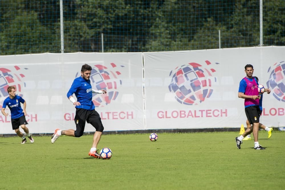 Entrenamiento del Real Oviedo