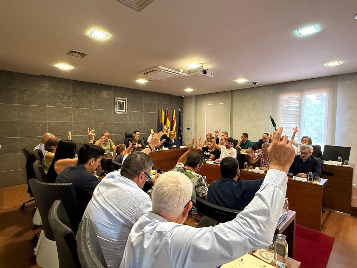 El pleno de Castelldefels aprueba la declaración institucional contra la ampliación del aeropuerto