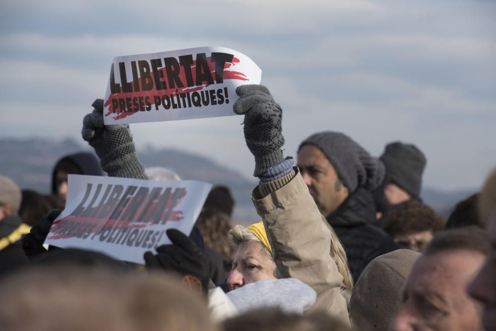 Acte a l'esplanada de Lledoners convocat per Assem