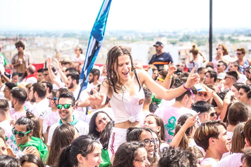 Chupinazo en las fiestas de Callosa de Segura