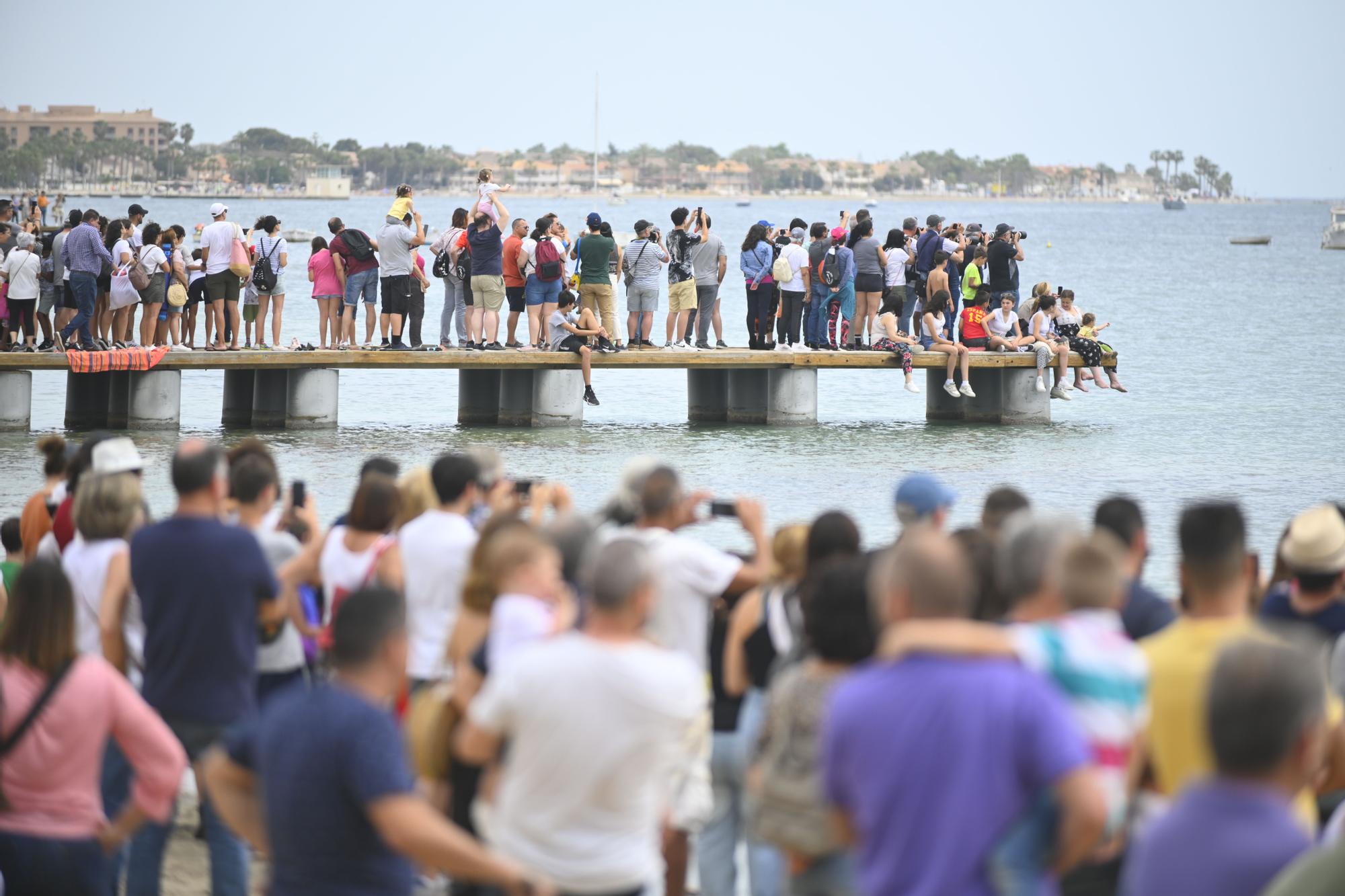 Las mejores imágenes de la exhibición aérea en Los Alcázares