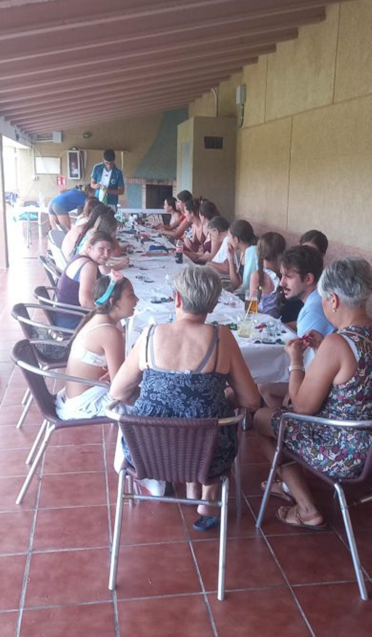 Taller de velas con mensaje.