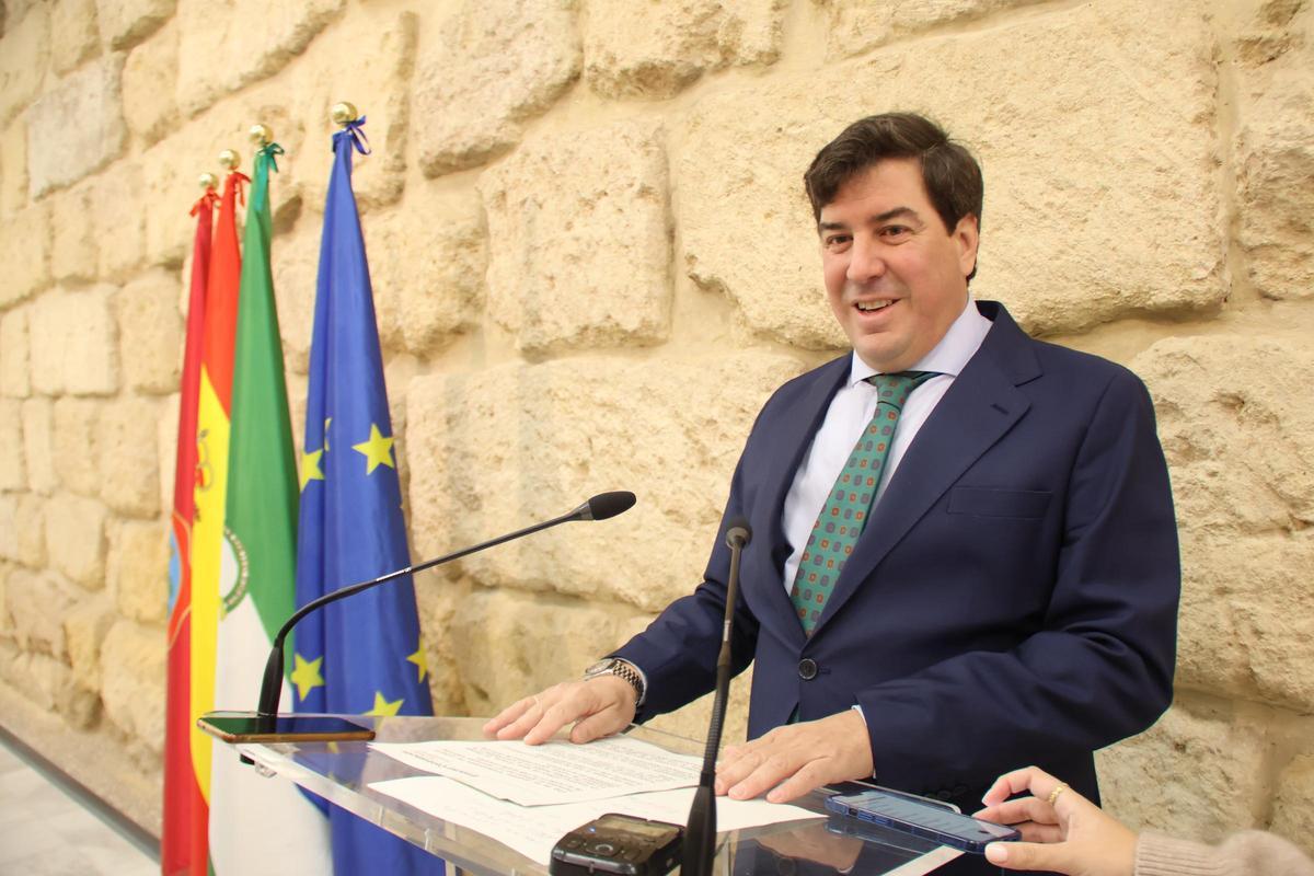 El presidente de Emacsa, Jesús Coca.